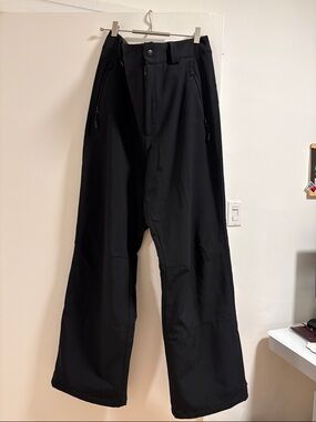 Alpine Black Men's Cargo Tech Pants